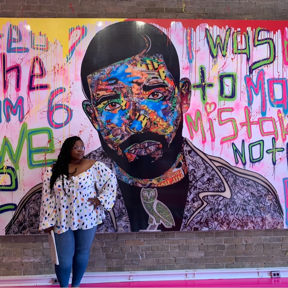 Asos Curve Splodge Print Top - image 4